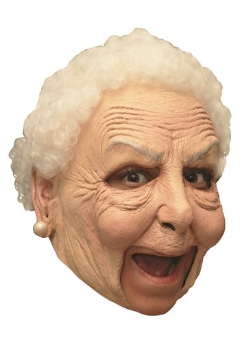 Adults デラックス Old Woman マスク | コスプレ 衣装  仮装 小道具 おもしろい  イベント パーティ 発表会 デコレーション リボン アクセサリー メンズ レディース 子供 おしゃれ かわいい ギフト プレゼント