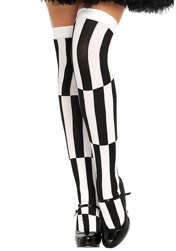 Optical Illusion Thigh High Women's Tights | コスプレ 衣装  仮装 小道具 おもしろい  イベント パーティ 発表会 デコレーション リボン アクセサリー メンズ レディース 子供 おしゃれ かわいい ギフト プレゼント