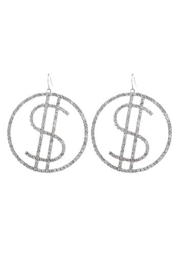 Dollar Sign Rhinestone コスチューム Earrings | コスプレ 衣装  仮装 小道具 おもしろい  イベント パーティ 発表会 デコレーション リボン アクセサリー メンズ レディース 子供 おしゃれ かわいい ギフト プレゼント