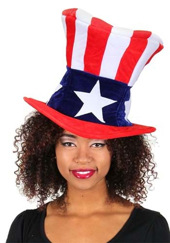 Uncle Sam Plush Giant 帽子 ハット | コスプレ 衣装  仮装 小道具 おもしろい  イベント パーティ 発表会 デコレーション リボン アクセサリー メンズ レディース 子供 おしゃれ かわいい ギフト プレゼント