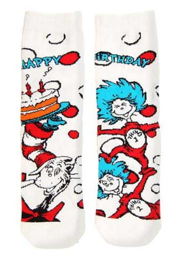 The Cat in the 帽子 ハット Birthday Crew Socks for キッズ | コスプレ 衣装  仮装 小道具 おもしろい  イベント パーティ 発表会 デコレーション リボン アクセサリー メンズ レディース 子供 おしゃれ かわいい ギフト プレゼント