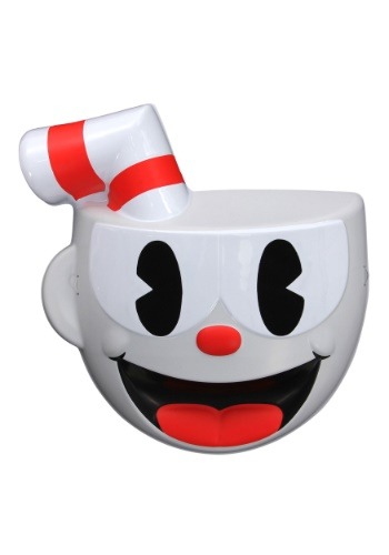 Cuphead Vacuform マスク for 大人用s | コスプレ 衣装 仮装 小道具 おもしろい イベント パーティ 発表会 デコレーション リボン アクセサリー メンズ レディース 子供 おしゃれ かわいい ギフト プレゼント