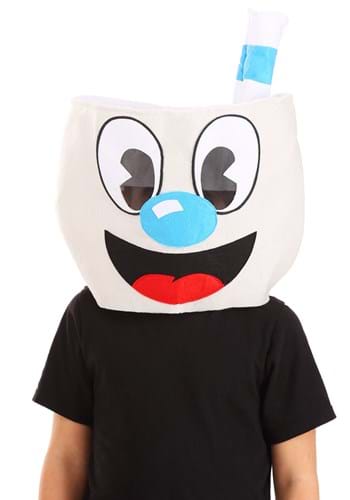 Mugman Felt Character Head | コスプレ 衣装  仮装 小道具 おもしろい  イベント パーティ 発表会 デコレーション リボン アクセサリー メンズ レディース 子供 おしゃれ かわいい ギフト プレゼント