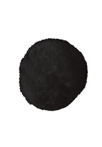 デラックス ブラック Faux Fur うさぎ バニー Tail | コスプレ 衣装  仮装 小道具 おもしろい  イベント パーティ 発表会 デコレーション リボン アクセサリー メンズ レディース 子供 おしゃれ かわいい ギフト プレゼント