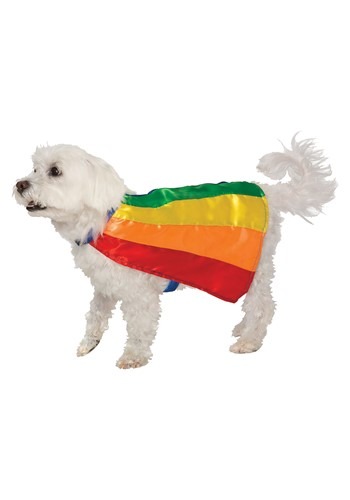 Pet's Rainbow マント ケープ | コスプレ 衣装  仮装 小道具 おもしろい  イベント パーティ 発表会 デコレーション リボン アクセサリー メンズ レディース 子供 おしゃれ かわいい ギフト プレゼント