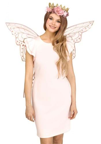 Rose Gold Fairy Sparkle 羽 | コスプレ 衣装  仮装 小道具 おもしろい  イベント パーティ 発表会 デコレーション リボン アクセサリー メンズ レディース 子供 おしゃれ かわいい ギフト プレゼント