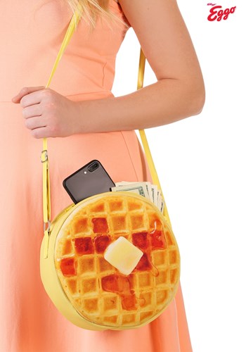 Eggo Waffle Purse | コスプレ 衣装  仮装 小道具 おもしろい  イベント パーティ 発表会 デコレーション リボン アクセサリー メンズ レディース 子供 おしゃれ かわいい ギフト プレゼント