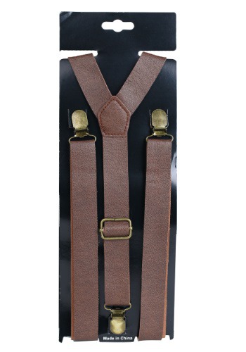 Faux Leather Suspenders | コスプレ 衣装  仮装 小道具 おもしろい  イベント パーティ 発表会 デコレーション リボン アクセサリー メンズ レディース 子供 おしゃれ かわいい ギフト プレゼント