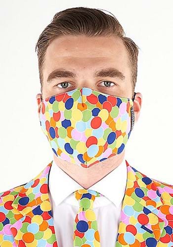 Confetteroni Face マスク  | コスプレ 衣装  仮装 小道具 おもしろい  イベント パーティ 発表会 デコレーション リボン アクセサリー メンズ レディース 子供 おしゃれ かわいい ギフト プレゼント