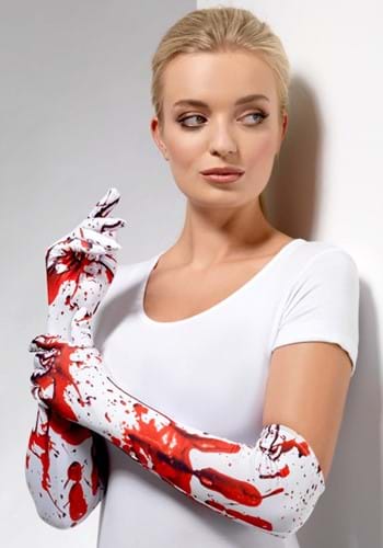Blood Splatter グローブs | コスプレ 衣装  仮装 小道具 おもしろい  イベント パーティ 発表会 デコレーション リボン アクセサリー メンズ レディース 子供 おしゃれ かわいい ギフト プレゼント