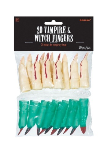 Pack of 20 魔女 ウイッチ 魔法使いand ヴァンパイア 吸血鬼 Fingers | コスプレ 衣装 仮装 小道具 おもしろい イベント パーティ 発表会 デコレーション リボン アクセサリー メンズ レディース 子供 おしゃれ かわいい ギフト プレゼント 5,749円