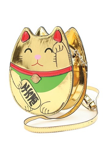 Gold Lucky Cat Handbag | コスプレ 衣装  仮装 小道具 おもしろい  イベント パーティ 発表会 デコレーション リボン アクセサリー メンズ レディース 子供 おしゃれ かわいい ギフト プレゼント
