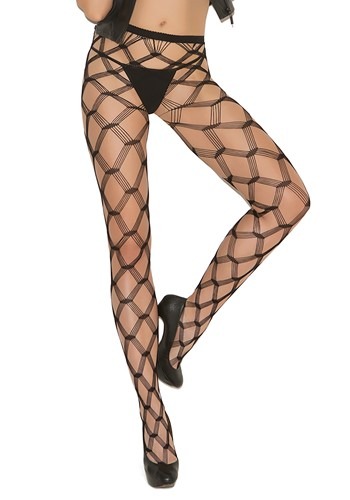 Seamless Diamond Lace Pattern Women's Tights | コスプレ 衣装  仮装 小道具 おもしろい  イベント パーティ 発表会 デコレーション リボン アクセサリー メンズ レディース 子供 おしゃれ かわいい ギフト プレゼント