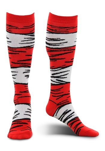 大人用 The Cat in the 帽子 ハット コスチューム Socks | コスプレ 衣装  仮装 小道具 おもしろい  イベント パーティ 発表会 デコレーション リボン アクセサリー メンズ レディース 子供 おしゃれ かわいい ギフト プレゼント