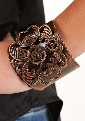 Steampunk Cuff Antique Copper | コスプレ 衣装  仮装 小道具 おもしろい  イベント パーティ 発表会 デコレーション リボン アクセサリー メンズ レディース 子供 おしゃれ かわいい ギフト プレゼント