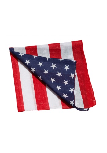 American Flag Bandana | コスプレ 衣装  仮装 小道具 おもしろい  イベント パーティ 発表会 デコレーション リボン アクセサリー メンズ レディース 子供 おしゃれ かわいい ギフト プレゼント