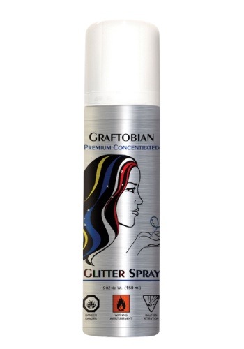 Graftobian デラックス Multi Color Glitter Hairspray | コスプレ 衣装 仮装 小道具 おもしろい イベント パーティ 発表会 デコレーション リボン アクセサリー メンズ レディース 子供 おしゃれ かわいい ギフト プレゼント