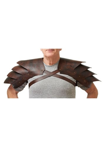 Faux Leather Shoulder 鎧 | コスプレ 衣装  仮装 小道具 おもしろい  イベント パーティ 発表会 デコレーション リボン アクセサリー メンズ レディース 子供 おしゃれ かわいい ギフト プレゼント