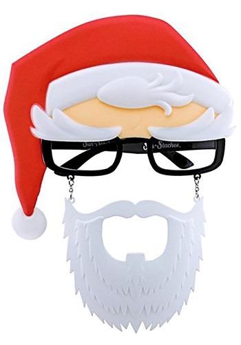 Santa - サングラス 眼鏡 | コスプレ 衣装  仮装 小道具 おもしろい  イベント パーティ 発表会 デコレーション リボン アクセサリー メンズ レディース 子供 おしゃれ かわいい クリスマス ギフト クリスマスギフト