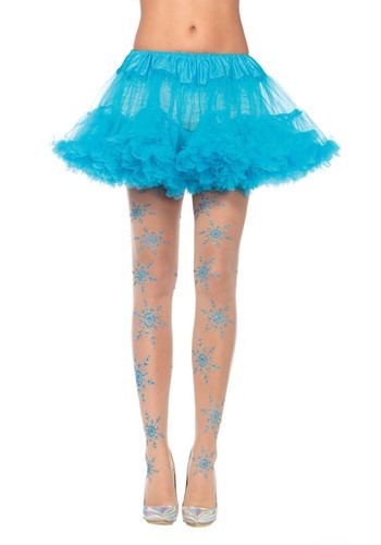 Glitter Snowflake Tights | コスプレ 衣装  仮装 小道具 おもしろい  イベント パーティ 発表会 デコレーション リボン アクセサリー メンズ レディース 子供 おしゃれ かわいい ギフト プレゼント