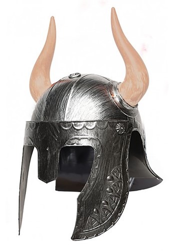 Silver Horned 大人用 Helmet | コスプレ 衣装  仮装 小道具 おもしろい  イベント パーティ 発表会 デコレーション リボン アクセサリー メンズ レディース 子供 おしゃれ かわいい ギフト プレゼント