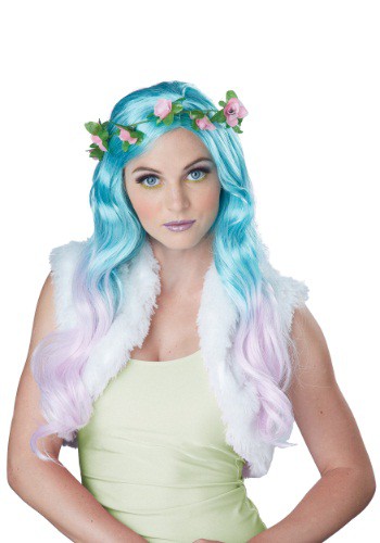 Women's Floral Fantasy ウィッグ | コスプレ 衣装  仮装 小道具 おもしろい  イベント パーティ 発表会 デコレーション リボン アクセサリー メンズ レディース 子供 おしゃれ かわいい ギフト プレゼント