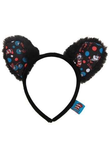 The Cat in the 帽子 ハット Pattern Ears ヘッドバンド | コスプレ 衣装 仮装 小道具 おもしろい イベント パーティ 発表会 デコレーション リボン アクセサリー メンズ レディース 子供 おしゃれ かわいい ギフト プレゼント