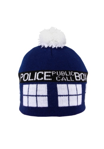 大人用 TARDIS Pom Beanie | コスプレ 衣装  仮装 小道具 おもしろい  イベント パーティ 発表会 デコレーション リボン アクセサリー メンズ レディース 子供 おしゃれ かわいい ギフト プレゼント