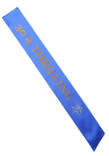 Sash 30 Thrilling Blue | コスプレ 衣装  仮装 小道具 おもしろい  イベント パーティ 発表会 デコレーション リボン アクセサリー メンズ レディース 子供 おしゃれ かわいい ギフト プレゼント