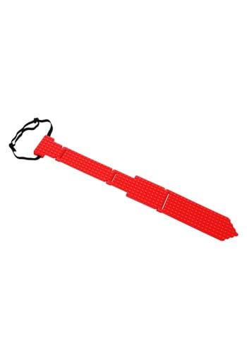 Bricky Blocks | Building Blocks Necktie レッド | コスプレ 衣装  仮装 小道具 おもしろい  イベント パーティ 発表会 デコレーション リボン アクセサリー メンズ レディース 子供 おしゃれ かわいい ギフト プレゼント