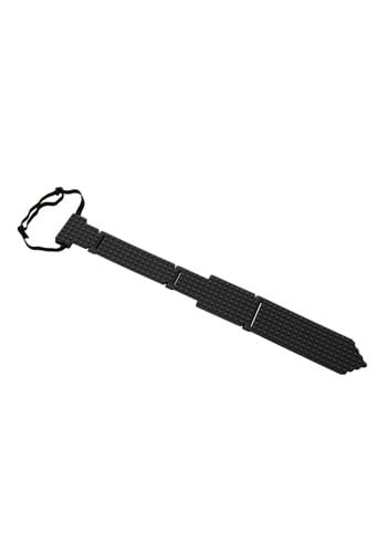 Bricky Blocks | Plastic Brick Necktie ブラック | コスプレ 衣装  仮装 小道具 おもしろい  イベント パーティ 発表会 デコレーション リボン アクセサリー メンズ レディース 子供 おしゃれ かわいい ギフト プレゼント