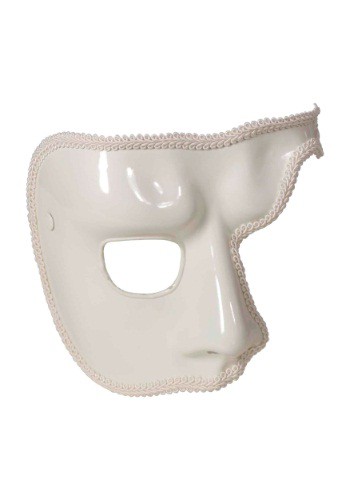 大人用 ホワイト Phantom マスク | コスプレ 衣装  仮装 小道具 おもしろい  イベント パーティ 発表会 デコレーション リボン アクセサリー メンズ レディース 子供 おしゃれ かわいい ギフト プレゼント