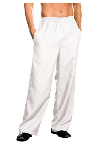 大きいサイズ Mens ホワイト Pants | コスプレ 衣装 仮装 小道具 おもしろい イベント パーティ 発表会 デコレーション リボン アクセサリー メンズ レディース 子供 おしゃれ かわいい ギフト プレゼント｜Mars shop
