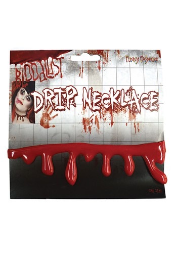 Blood Drip Necklace | コスプレ 衣装  仮装 小道具 おもしろい  イベント パーティ 発表会 デコレーション リボン アクセサリー メンズ レディース 子供 おしゃれ かわいい ギフト プレゼント