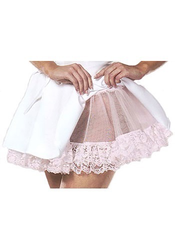 Pink Petticoat Slip - Lace Petticoat | コスプレ 衣装  仮装 小道具 おもしろい  イベント パーティ 発表会 デコレーション リボン アクセサリー メンズ レディース 子供 おしゃれ かわいい ギフト プレゼント