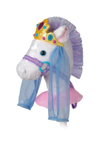 Fancy Prancer Princess Pony 33\” Horse on a Stick | コスプレ 衣装  仮装 小道具 おもしろい  イベント パーティ 発表会 デコレーション リボン アクセサリー メンズ レディース 子供 おしゃれ かわいい ギフト プレゼント