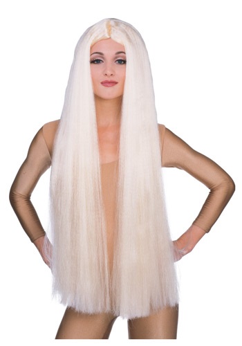 36in Long Blonde 魔女 ウイッチ 魔法使いウィッグ | コスプレ 衣装  仮装 小道具 おもしろい  イベント パーティ 発表会 デコレーション リボン アクセサリー メンズ レディース 子供 おしゃれ かわいい ギフト プレゼント