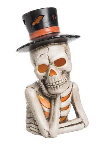 11 Inch Top 帽子 ハット Light Up Skeleton | コスプレ 衣装  仮装 小道具 おもしろい  イベント パーティ 発表会 デコレーション リボン アクセサリー メンズ レディース 子供 おしゃれ かわいい ギフト プレゼント