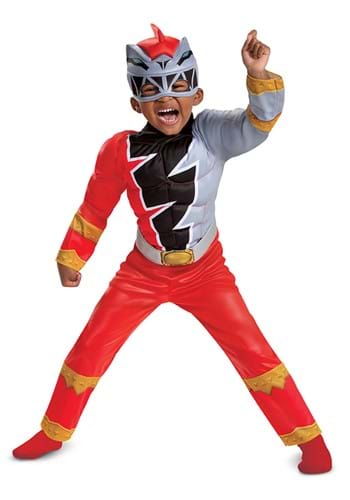 Power Rangers Dino Fury レッド Ranger コスチューム for 幼児s | 子供 こども コスプレ 衣装 仮装 かわいい イベント 飾り おもしろ 学芸会 発表会 オシャレ ハロウイン パーティ カワイイ 小学生 キッズ ギフト プレゼント