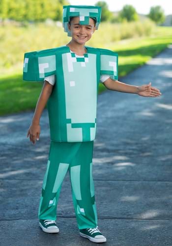 デラックス マインクラフト鎧 キッズ コスチューム | 子供 こども コスプレ 衣装 仮装 かわいい イベント 飾り おもしろ 学芸会 発表会 オシャレ ハロウイン パーティ カワイイ 小学生 キッズ ギフト プレゼント｜Mars shop