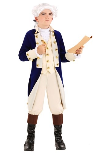 Boy's Alexander Hamilton コスチューム | 子供 こども コスプレ 衣装 仮装 かわいい イベント 飾り おもしろ 学芸会 発表会 オシャレ ハロウイン パーティ カワイイ 小学生 キッズ ギフト プレゼント