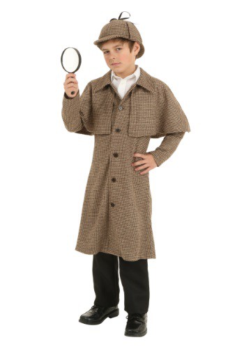 キッズ Sherlock Holmes コスチューム | 子供 こども コスプレ 衣装 仮装 かわいい イベント 飾り おもしろ 学芸会 発表会 オシャレ ハロウイン パーティ カワイイ 小学生 キッズ ギフト プレゼント|Mars shop