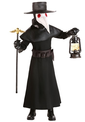 Plague Doctor コスチューム for キッズ | 子供 こども コスプレ 衣装 仮装 かわいい イベント 飾り おもしろ 学芸会 発表会 オシャレ ハロウイン パーティ カワイイ 小学生 キッズ ギフト プレゼント