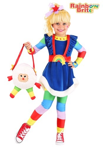 Rainbow Brite 幼児 コスチューム | 子供 こども コスプレ 衣装 仮装 かわいい イベント 飾り おもしろ 学芸会 発表会 オシャレ ハロウイン パーティ カワイイ 小学生 キッズ ギフト プレゼント｜Mars shop