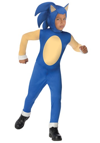 チャイルド Sonic コスチューム | 子供 こども コスプレ 衣装 仮装 かわいい イベント 飾り おもしろ 学芸会 発表会 オシャレ ハロウイン パーティ カワイイ 小学生 キッズ ギフト プレゼント|Mars shop