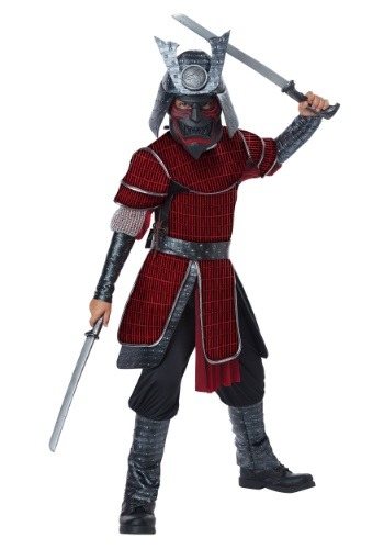 キッズ デラックス Samurai コスチューム | 子供 こども コスプレ 衣装 仮装 かわいい イベント 飾り おもしろ 学芸会 発表会 オシャレ ハロウイン パーティ カワイイ 小学生 キッズ ギフト プレゼント