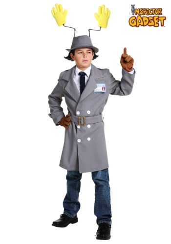 Inspector Gadget 男の子s コスチューム | 子供 こども コスプレ 衣装 仮装 かわいい イベント 飾り おもしろ 学芸会 発表会 オシャレ ハロウイン パーティ カワイイ 小学生 キッズ ギフト プレゼント|Mars shop