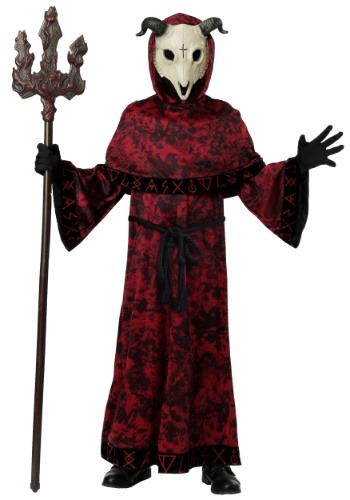 邪悪な Skull Demon キッズ コスチューム | 子供 こども コスプレ 衣装 仮装 かわいい イベント 飾り おもしろ 学芸会 発表会 オシャレ ハロウイン パーティ カワイイ 小学生 キッズ ギフト プレゼント|Mars shop