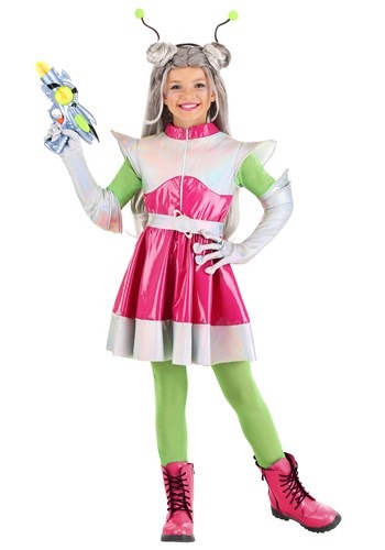 Girls Outer Space Cutie コスチューム | 子供 こども コスプレ 衣装 仮装 かわいい イベント 飾り おもしろ 学芸会 発表会 オシャレ ハロウイン パーティ カワイイ 小学生 キッズ ギフト プレゼント|Mars shop