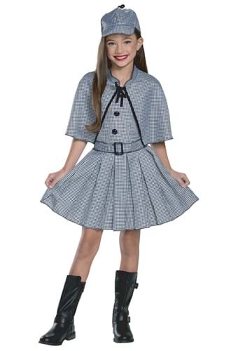 Detective 女の子s コスチューム | 子供 こども コスプレ 衣装 仮装 かわいい イベント 飾り おもしろ 学芸会 発表会 オシャレ ハロウイン パーティ カワイイ 小学生 キッズ ギフト プレゼント｜Mars shop